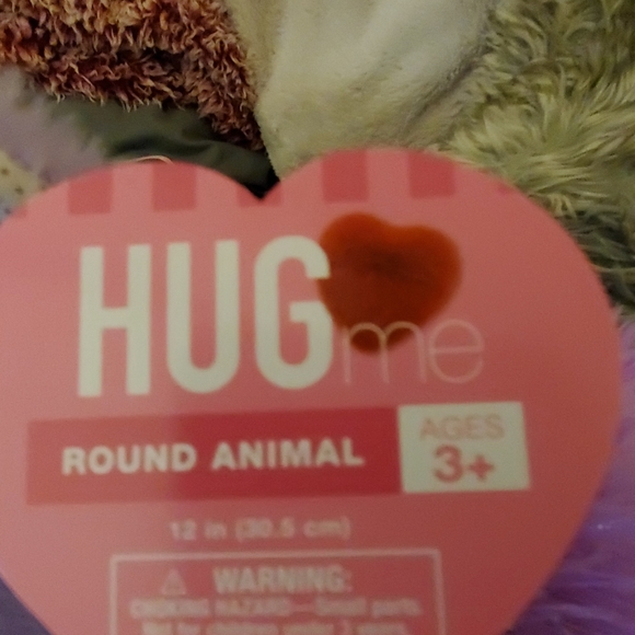 Trending round stuffed 16"> .rolly Owl..N.w.t. - Picture 7 of 7